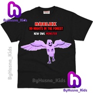 CHILDREN'S CLOTHES, CHILDREN'S T-SHIRT, OWL CHARACTER 99 NIGHTS IN THE FOREST ROBLOX