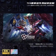 New Wing Gundam Zero EW Vs OZ-13MS Gundam Epyon GCG Single Player Playmat Cartoon Duel Plate 600x350
