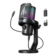 สินค้าส่งจากไทย MAONO DM40Pro White ไมโครโฟนไร้สายสําหรับเล่นเกม USB AI Gaming Mic แอพเปลี่ยนเสียงลด