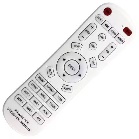 Universal remote control compatible with Acer/BenQ/Toshiba/Casio/Epson projector spare parts
