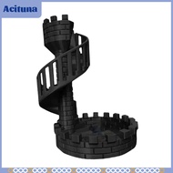 Castle Dice Tower Home Decor Alloy Ornaments with Tray Accessory Board Game Tower Castle Retro for D
