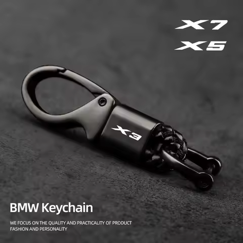 Zinc Alloy Key Ring Car Emblem Keychain For BMW X1 X2 X3 X5 X4 X6 X7 G30 G20 G32 G11 G12 F40 F30 F20