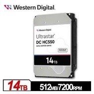 【綠蔭-免運】WD Ultrastar DC HC550 14TB 3 . 5吋企業級硬碟(0F38581)