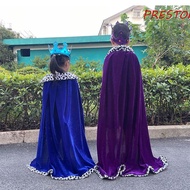 PRESTON Halloween Costume Cosplay Props, Cosplay Realistic Halloween King Cape, Casual Funny Cloak P