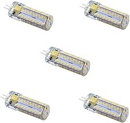 Liyuzhu G4 LED Bulbs 5W Equivalent To 40W Halogen LED Light Bulb AC/DC 12V T3 JC Type Bi-Pin Base En