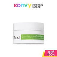 Murad Retinol Youth Renewal Night Cream 15ml มูราด ครีมบำรุงผิวหน้าเข้มข้น สูตรกลางคืน
