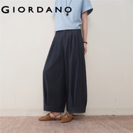 GIORDANO WOMEN Women Pleated Jeans 18416208