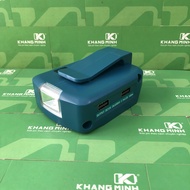 Adaptor Makita Out Usb 5V/12V 2.1A dùng với pin Makita 14.4v - 18v