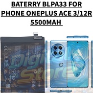 BLPA33 Battery For OnePlus 12R/Ace 3 5500mAh High Capacity Replacement Battery 5500mAh