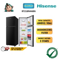 Hisense Refrigerator 2 Door Inverter 206L Gross Fridge Peti Sejuk PeAti Ais 2 Pintu Inverter Murah K