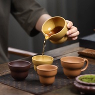 Yixing Zisha Cup Gourd Tea Master Cup Gourd Fair Cup Tea Divider Bionic Tea Cup Tea Making Single Cu