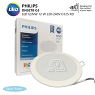 Philips LED Downlight DN027B G3 LED12/NW 12W 220-240V D150 RD