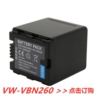 Suitable for Panasonic HC-X800M HC-X920M X910M X900 VW-VBN260 Camera Battery