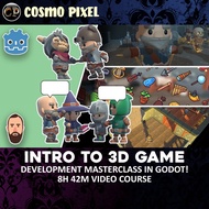 Intro to 3D Game Development Masterclass in Godot! Course For PC Windows - Learn How To Build 3D Gam
