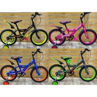 BASIKAL KANAK-KANAK SAIZ 16 INCI UNTUK UMUR 4-7 TAHUN SAVA BICYCLE 16'' INCH -1650