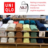 [100% ORIGINAL💯🛍️] UNIQLO U Crew Neck Short Sleeve T-Shirt Women Baju Kosong Tshirt Lengan Pendek Perempuan