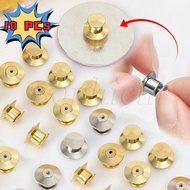 10Pcs Metal Needle Locking Pin DIY  Jewelry Accessories Locking Clasp Safety Hold Pins Suitable For 