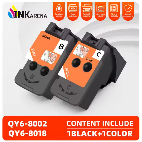 Refilled QY6 8002 8018 Ink Cartridge Printhead For Canon Pixma G1400 G1410 G2400 G2410 G3400 G3410 G