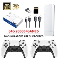 M15 4K Mini Retro Game Console 2.4G Wireless Controller 64GB 20000 Games HDMI