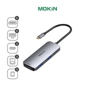 MOKiN 7 In 1 hub Multi-Function High-Definition (UC0421-B)|More Work Clear Efficiency