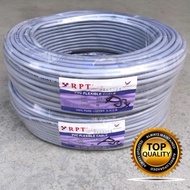 ✨100% PURE COPPER + READY STOCK✨ RPT 23/0.16 x 3C PVC Insulated Cable PVC Flexible Cable, Grey [1 Roll = 90+/- Meter]