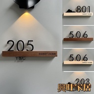 [Customized House Number Sign] Acrylic House Number House Number Sticker Acrylic House Number Plate 