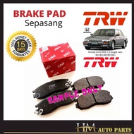 BRAKE PAD FRONT HONDA Accord SA6, SA6Y, Civic SH4, City SX8, Prelude SB0, CRX