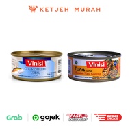 Vinisi Chunk Light Tuna in Oil Tuna Meat in Oil 160 Grams / Tuna Seasoningfried rice for Fried Rice 