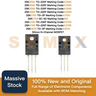 2-5PCS 2SK3700 2SK3756 2SK3798 2SK3799 2SK3878 TO-3P SC-62 TO-220F Marking:K3700 WD K3798 K3799 K387