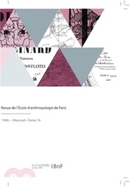 Revue de l'École d'Anthropologie de Paris