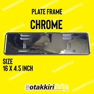 NEW OEM Chrome Plate Frame 16x4.5 inch