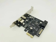 Add On Cards USB Expansion Card PCIE Sata/Card PCIE USB Adapter USB3 PCIE USB 3.1 PCI-E USB-C 2.4A C