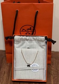 Hermes Mini Pop H 黑x玫瑰金