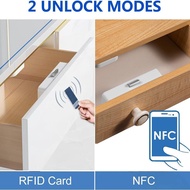 Hidden Cabinet Lock Smart NFC RFID Electronic DIY Child Safety Proofing Lock for Cabinet Drawer Lock