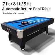 7ft/8ft/9ft Pool Table Adult Automatic Return billiard,Home Indoor Billiard Table