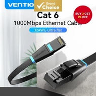 Vention Cat 6 Ethernet Cable UTP RJ45 Lan Cable Flat Internet Cable 1000Mbps High Transfer Speed Pat