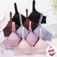 Seamless Bra Cup A Push Up Bra Undewire Bra Wireless Adjustable Straps Size 34-36-38-40 1152