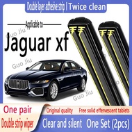 Suitable for Jaguar XF Double-Layer Rubber Strip Wiper Jaguar XF X250/X260 Car Double Rubber Strip W