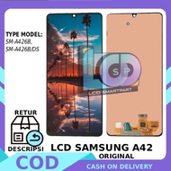 LCD TOUCHSCREEN SAMSUNG A42 (5G) ORIGINAL FULLSET WARRANTY FREE SCREWDRIVER GLUE