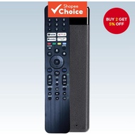 RMF-TX520U Remote Control Compatible with Sony Bravia – Voice Control, Easy Setup – Works with Bravi