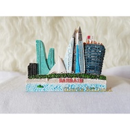 Souvenir Fridge MAGNET Patch SAUDI Arabia BAHRAIN QATAR OMAN