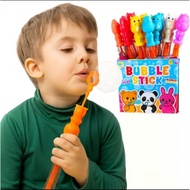 Children's Bubble Stick Toy Bubble Character - Inflatable Balloon Bubble Bubble Stick Bubble Wand