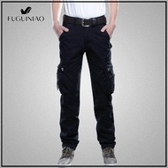 FUGUINIAO Pants Men Long pants Male Mens pants Tactical pants Vintage pants Mens trousers Mens trous