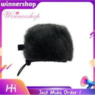 Windscreen Cap Furry Artificial for Zoom H5studio Outdoor Windshield Mic Recording Studio Accessory