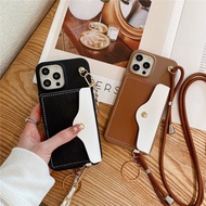 Card Wallet Crossbody Lanyard Phone Case for Huawei P50 P40 P30 P20 PRO P10 P30 P20 LITE MATE 40 30 20 10 PRO NOVA 3 3I 3E 4 4E 5 5I PRO 6 6SE 5T 7 7 PRO 7SE 8 PRO 8SE 8I 9 PRO 9SE HONOR 60 60SE 50 PRO 50SE 30 20 PRO 30S 20 10 9 LITE 8X 9X PRO 8C 8S 9A 9C