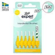 X TePe 0.7mm 黃色YELLOW 專業牙縫刷 6支裝 (平行進口)