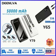 DEENLVA PowerBank 50000mAh Portable Digital Display PowerBank External Battery Pack PowerBank 充电宝 Y6