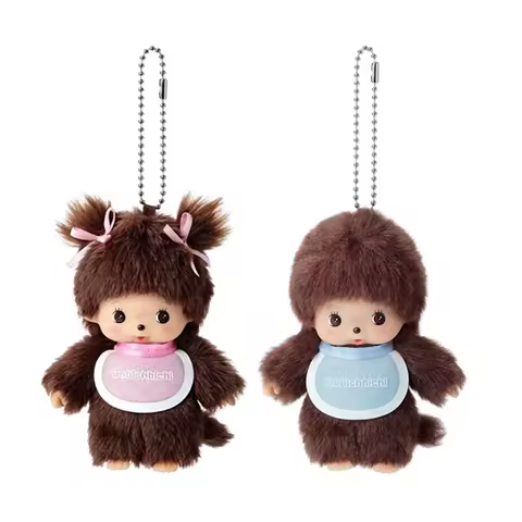 Monchhichi Ornament Original Monchhichi Gifts Party Favors Gifts Bag Charm Pendants Accessories モンチッ