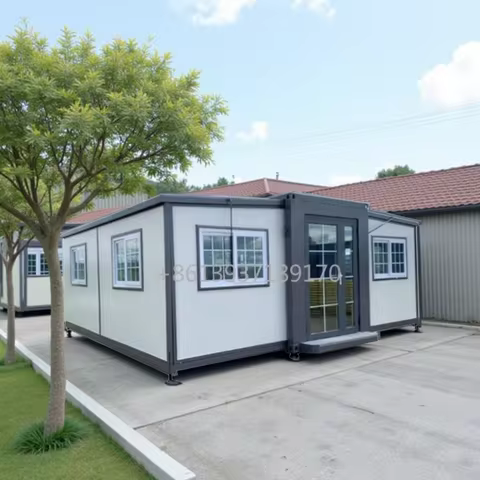 K-Type Prefab House 40 Ft Container Prefab House Modern Folding Expandable 20 Footer Moveable Tiny H