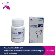 Calmas 400 Tablet Kalsium untuk Anak & Dewasa / Multivitamin Anak